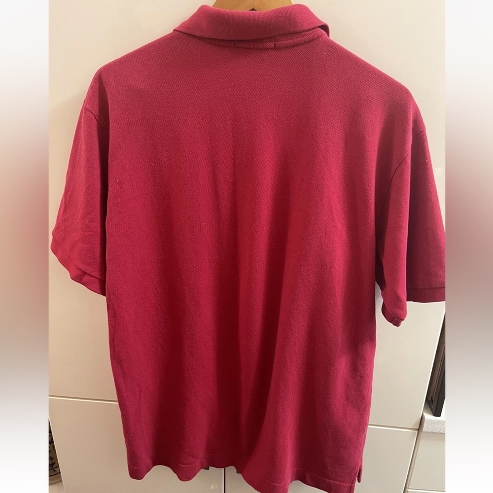 Nautica Men Performance Classic Fit Deck Polo T-Shirt Size XL dark red - Picture 2 of 4